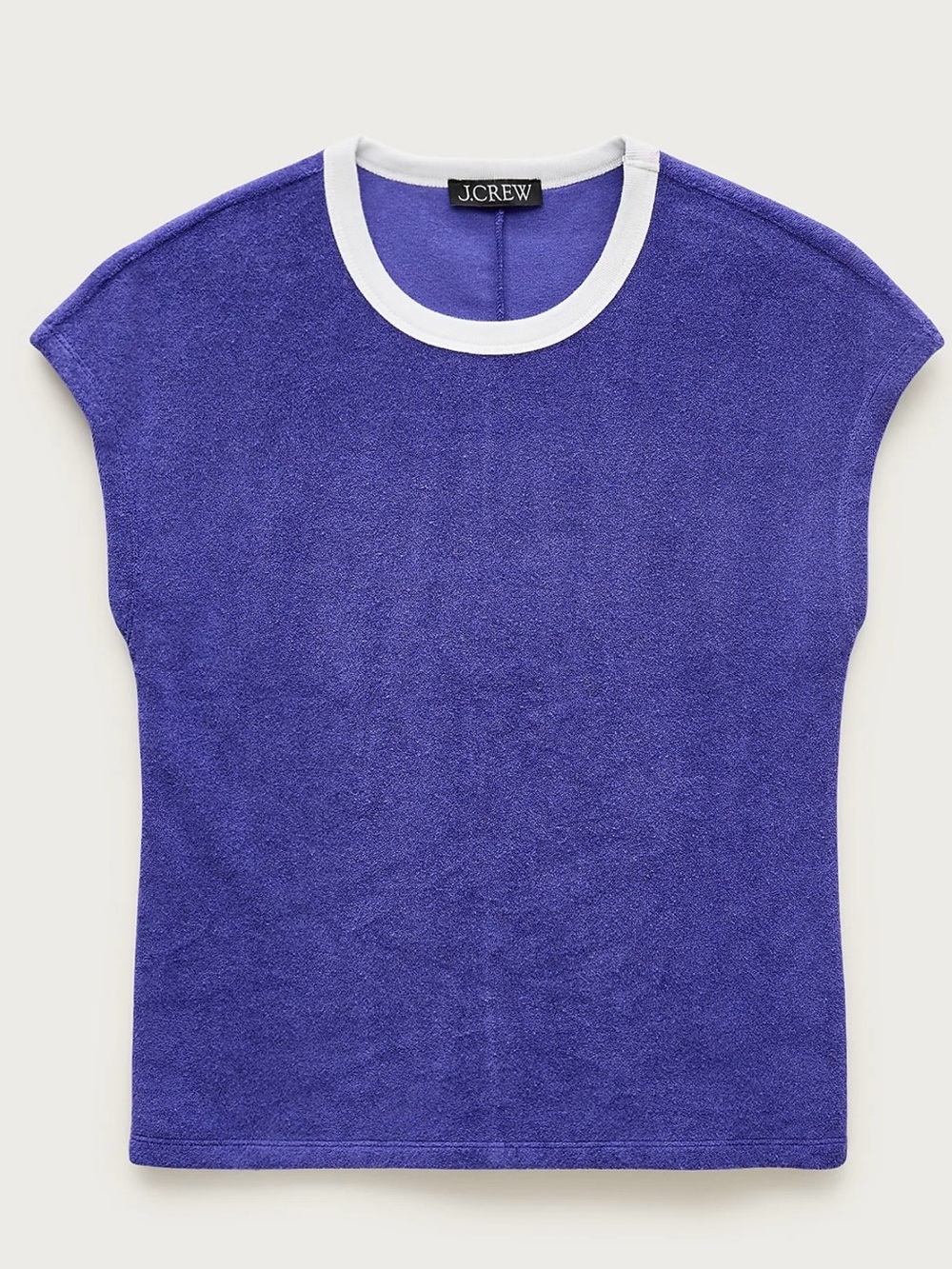 J Crew Towel terry dolman-sleeve T-shirt